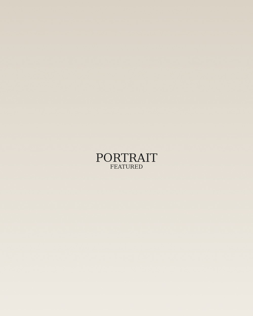Portrait session